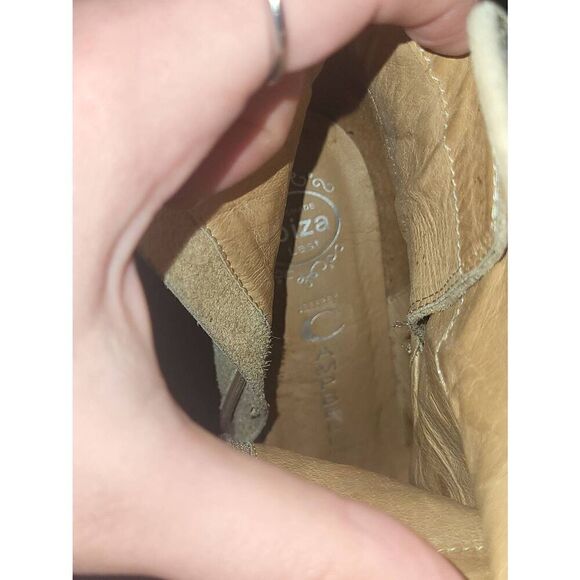 Jeffrey Campbell Ibiza Last Booties Women's 6.5 Tan Carnegie Studded Stilleto - Picture 6 of 6